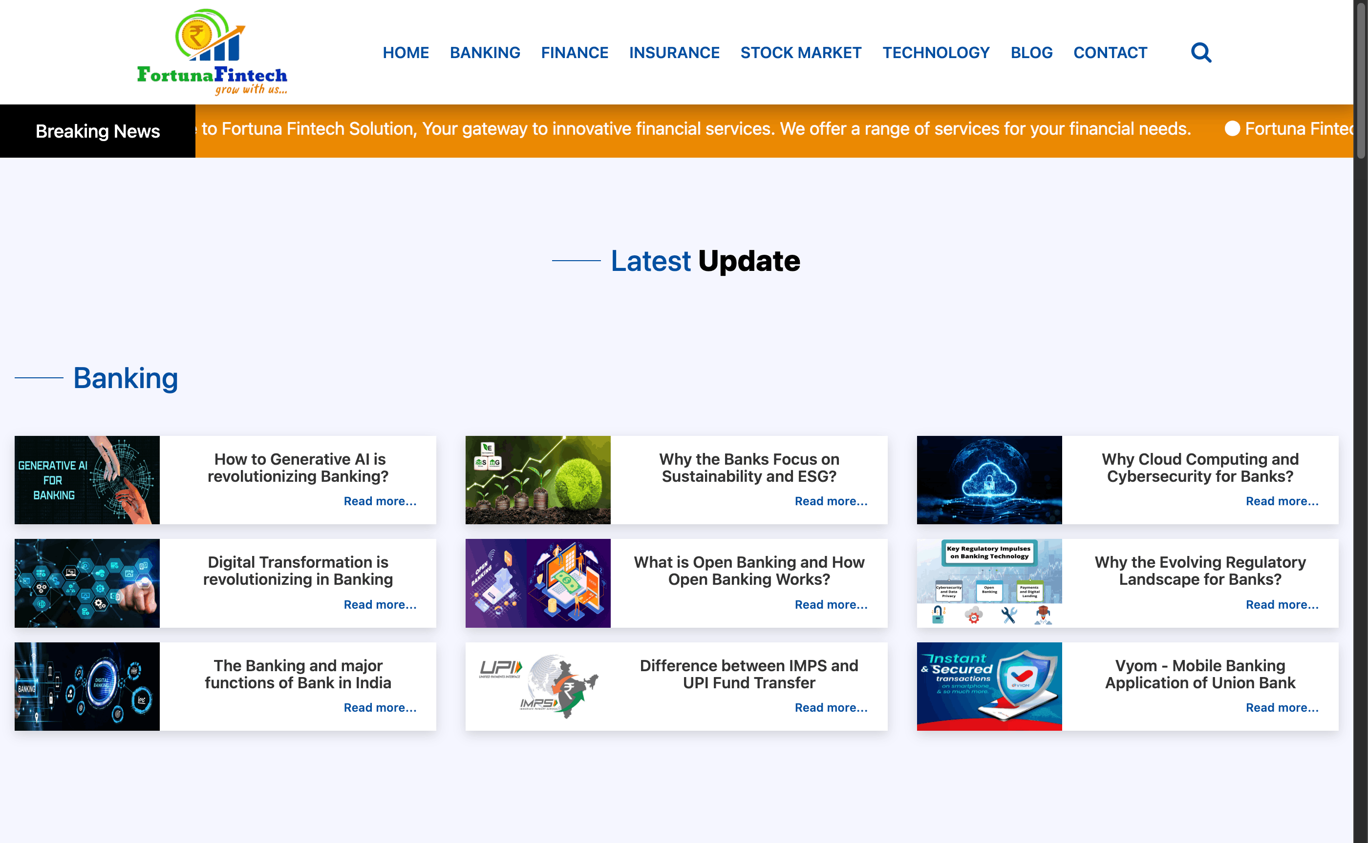 Web design project — Business Website